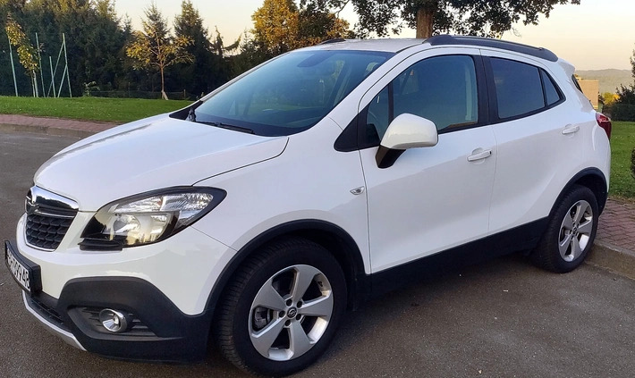 Opel Mokka cena 48500 przebieg: 155000, rok produkcji 2015 z Brzozów małe 704